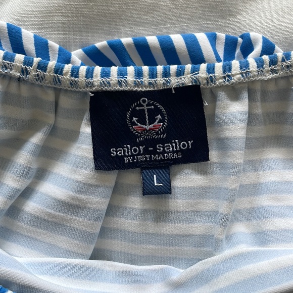 Tuckernuck ruffle off the shoulder dress, L - Picture 3 of 4